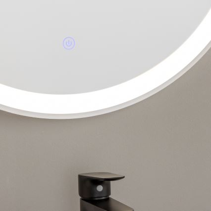 BRILAGI - LED дзеркало для ванної TORINO LED/19W/230V діам. 60 см сріблясте IP44 CRI 90 затемнюване + CCT
