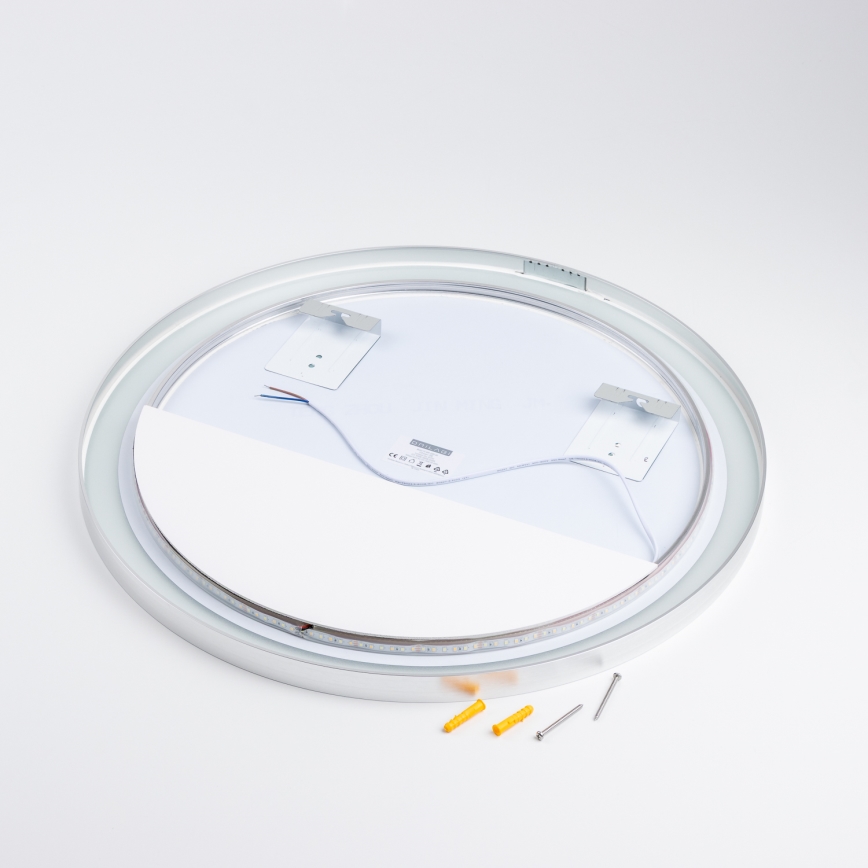BRILAGI - LED дзеркало для ванної TORINO LED/19W/230V діам. 60 см сріблясте IP44 CRI 90 затемнюване + CCT
