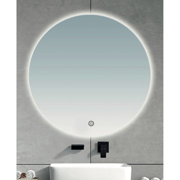 Brilagi - LED-дзеркало для ванної кімнати LUNA LED/19W/230V діам. 60 см IP44 CRI 90 з регулюванням яскравості + регульована колірна температура (CCT)