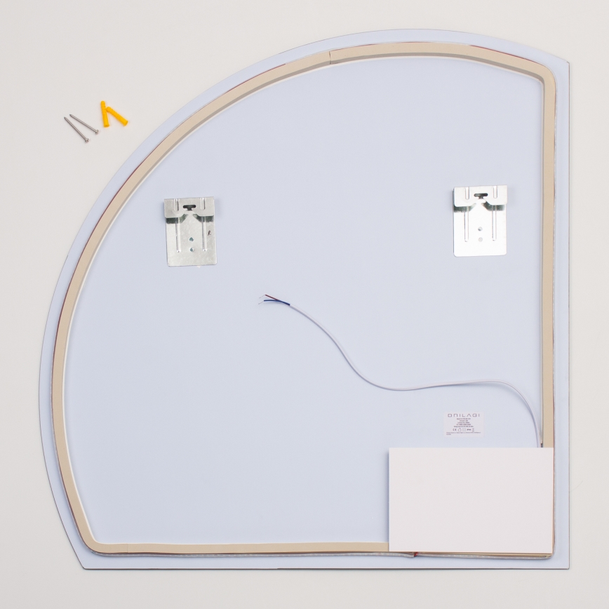 Brilagi - LED дзеркало для ванної QUARTIERE LED/25W/230V 70x75 см IP44 CRI 90, з регульованою яскравістю + CCT