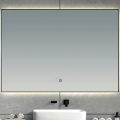 Brilagi - LED-дзеркало для ванної кімнати SUELLO LED/28W/230V 60x80 cm чорне IP44 CRI 90 з регулюванням яскравості + CCT