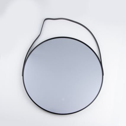 Brilagi - LED-дзеркало для ванної VERESE LED/19W/230V діам. 60 см, чорне, IP44, CRI 90, затемнюване + CCT