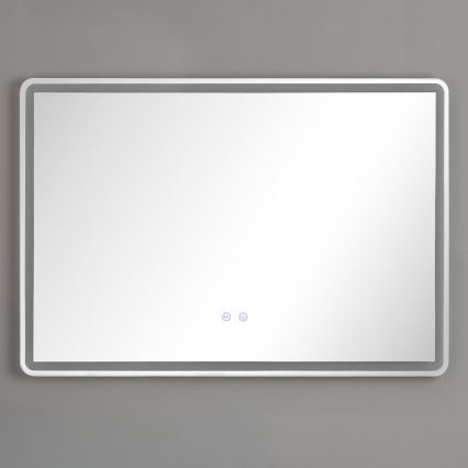Brilagi - LED дзеркало з підігрівом для ванної BELLA LED/19W/230V 60x90 cm IP44 CRI 90 димуване + CCT