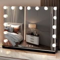 Brilagi - LED Дзеркало з регулюванням яскравості make-up HOLLYWOOD LED/15W/230V 3000/4000/6500K
