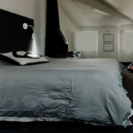 Brilagi - Світлодіодна регульована гнучка лампа LED/4W/230V біла