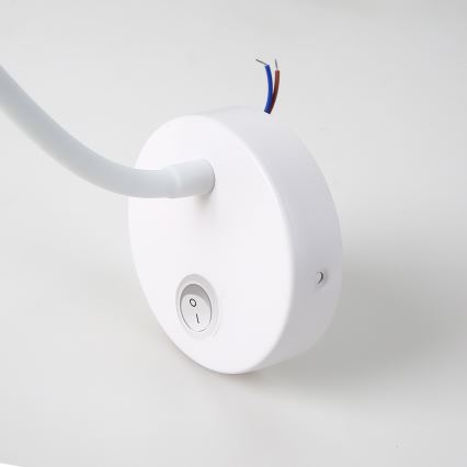 Brilagi - LED Гнучка настінна лампа MAYA LED/3W/230V 4000K білий/золотий