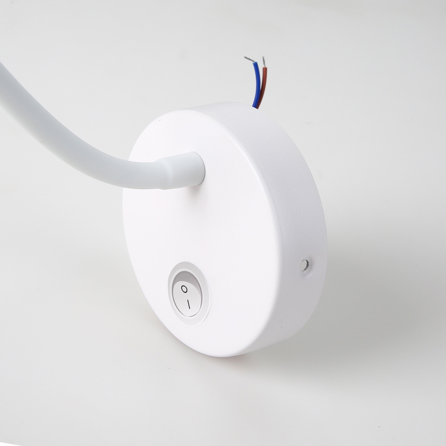 Brilagi - LED Гнучка настінна лампа MAYA LED/3W/230V 4000K білий/золотий