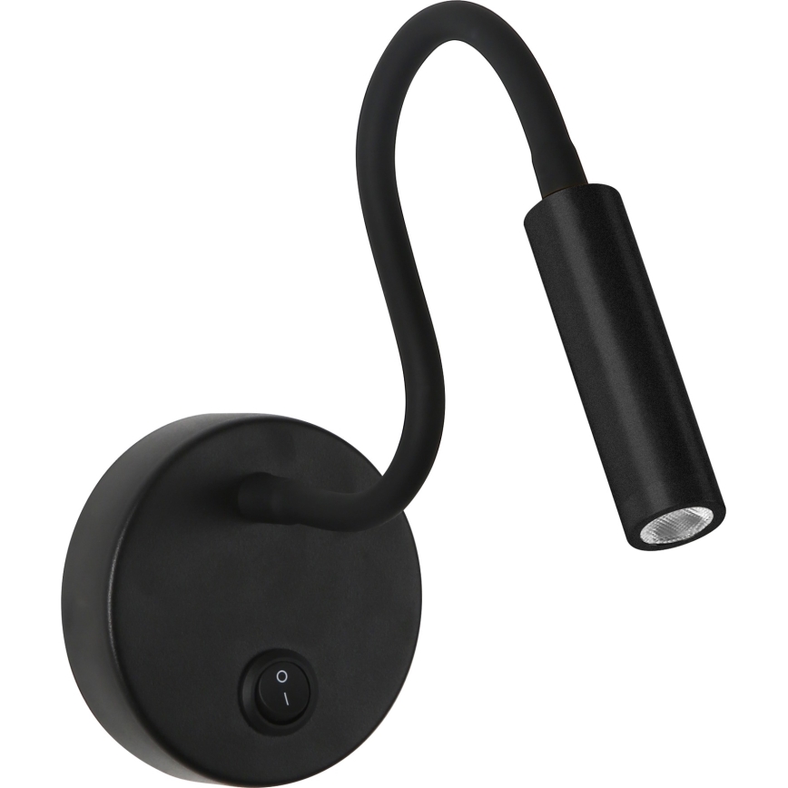 Brilagi - LED Гнучка настінна лампа MAYA LED/3W/230V 4000K чорний