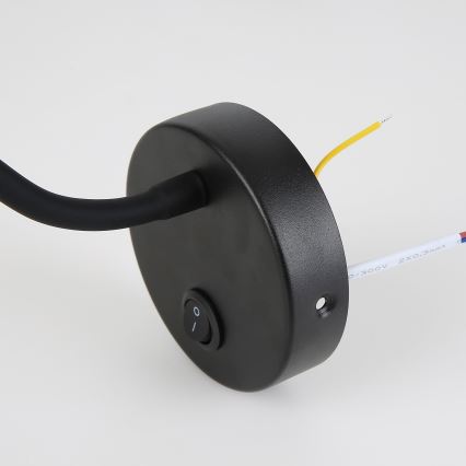 Brilagi - LED Гнучка настінна лампа MAYA LED/3W/230V 4000K чорний/золотий