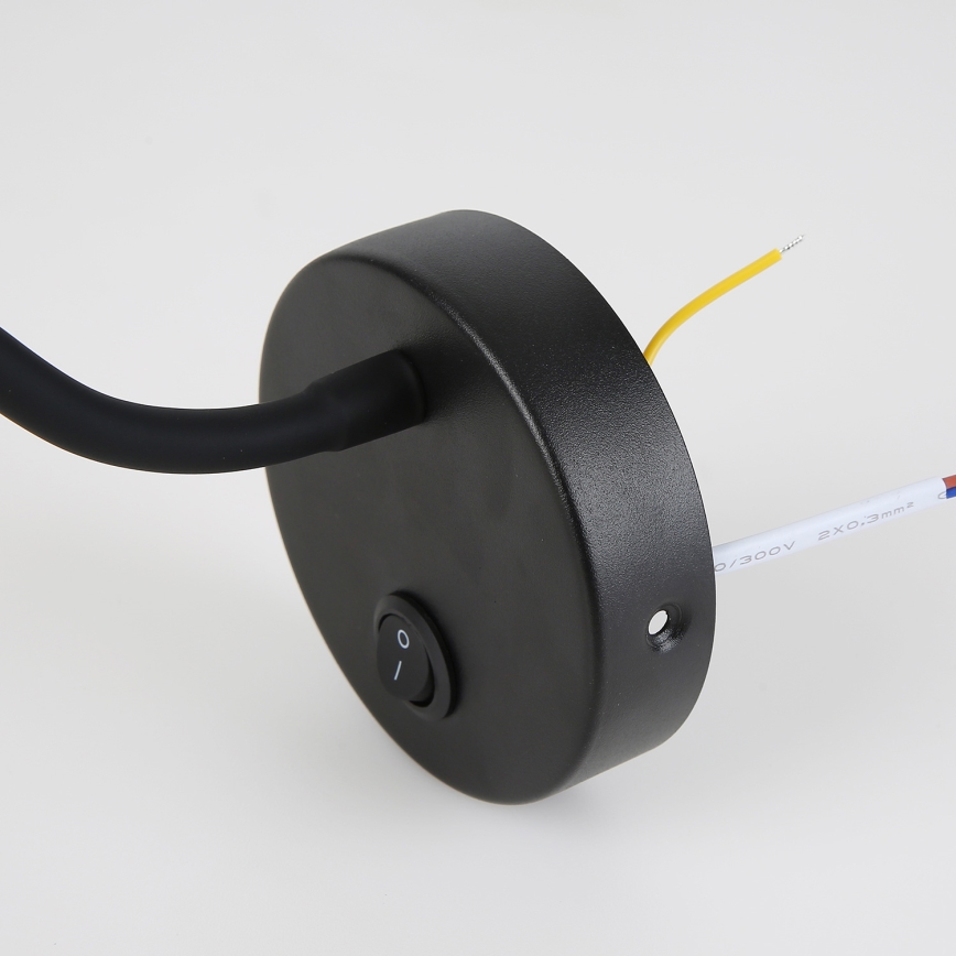 Brilagi - LED Гнучка настінна лампа MAYA LED/3W/230V 4000K чорний/золотий