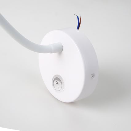 Brilagi - LED Гнучка настінна лампа з регулюванням яскравості MAYA 1xG9/4W/230V білий/золотистий 2700-6500K Wi-Fi Tuya