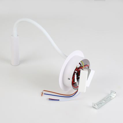 Brilagi - LED Гнучка настінна лампа з USB-портом MAYA LED/3W/230V 4000K білий