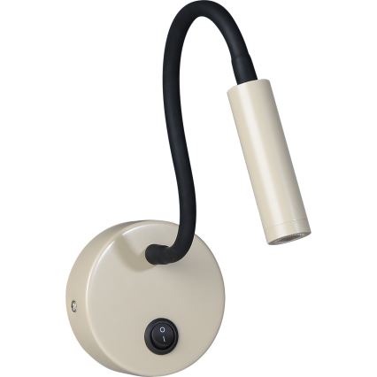 Brilagi - LED Гнучка настінна лампа MAYA LED/3W/230V 4000K бежевий