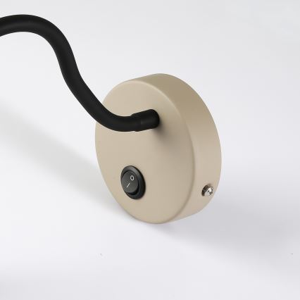 Brilagi - LED Гнучка настінна лампа MAYA LED/3W/230V 4000K бежевий