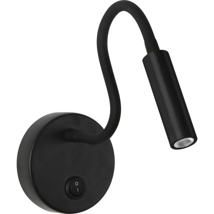 Brilagi - LED Гнучка настінна лампа MAYA LED/3W/230V 4000K чорний