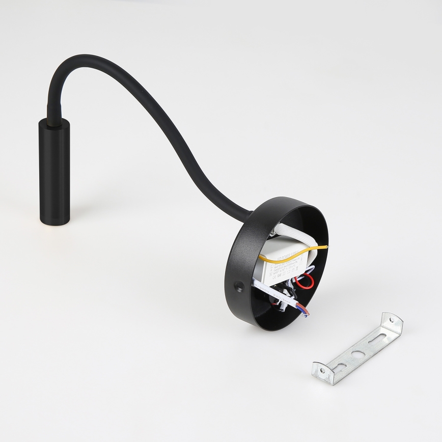 Brilagi - LED Гнучка настінна лампа MAYA LED/3W/230V 4000K чорний