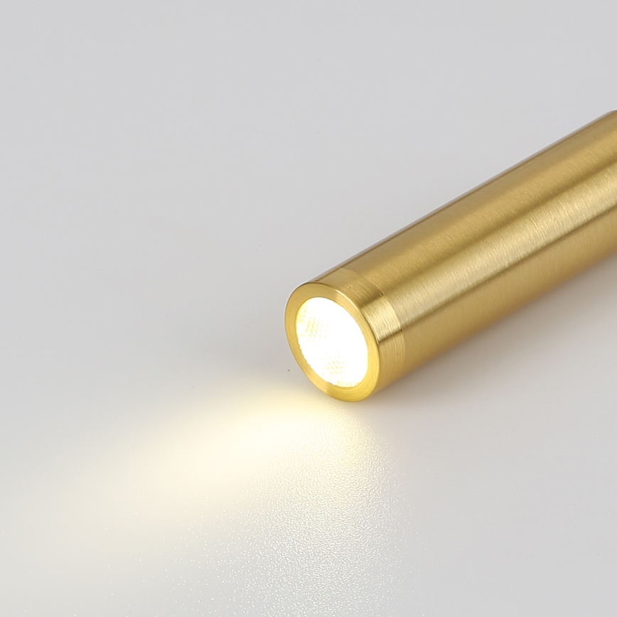 Brilagi - LED Гнучка настінна лампа MAYA LED/3W/230V 4000K чорний/золотий