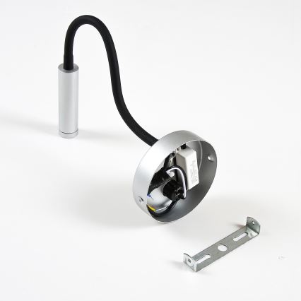 Brilagi - LED Гнучка настінна лампа MAYA LED/3W/230V 4000K срібний