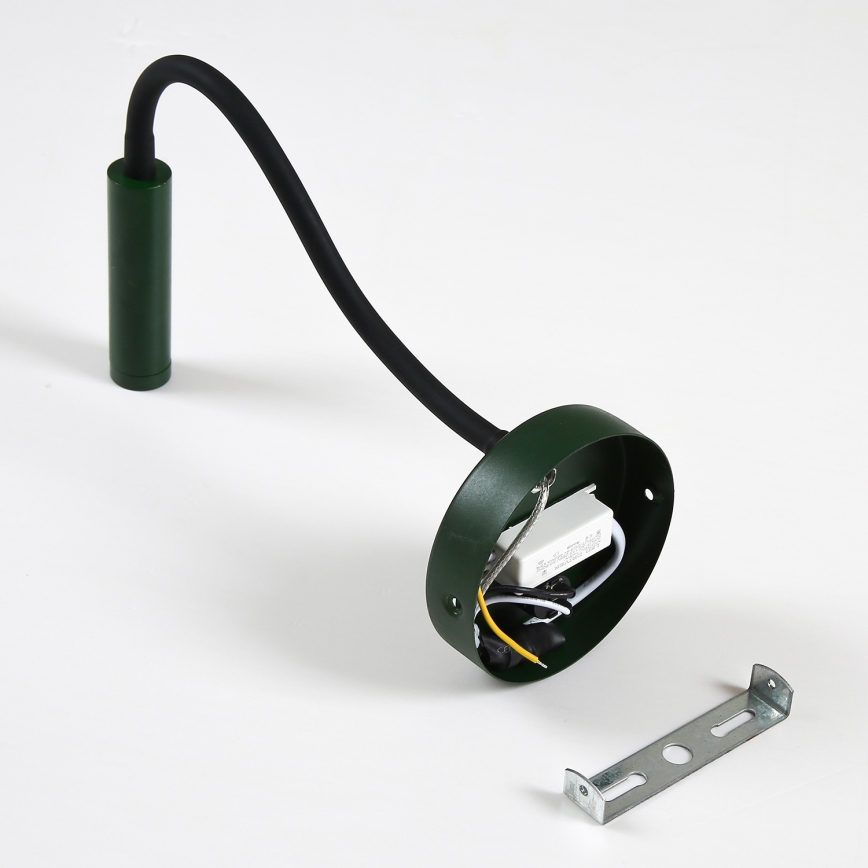 Brilagi - LED Гнучка настінна лампа MAYA LED/3W/230V 4000K зелений