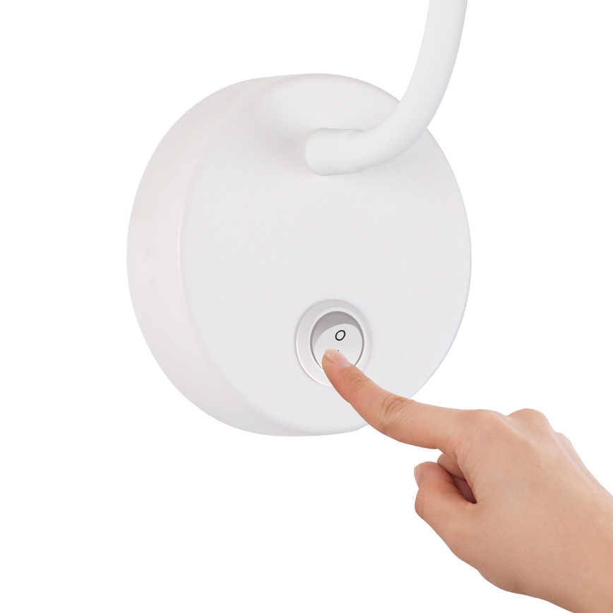 Brilagi - LED Гнучка настінна лампа з регулюванням яскравості MAYA 1xG9/4W/230V білий 2700-6500K Wi-Fi Tuya