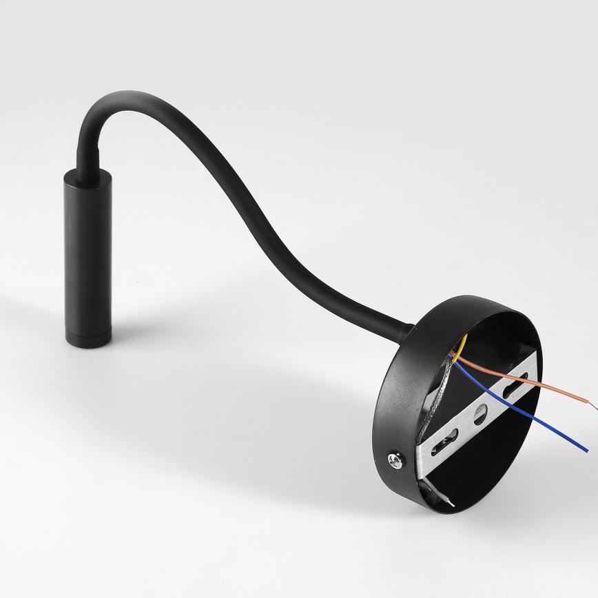 Brilagi - LED Гнучка настінна лампа з регулюванням яскравості MAYA 1xG9/4W/230V чорний 2700-6500K Wi-Fi Tuya