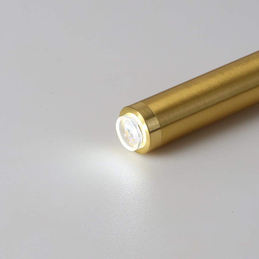 Brilagi - LED Гнучка настінна лампа з регулюванням яскравості MAYA 1xG9/4W/230V чорний/золотистий 2700-6500K Wi-Fi Tuya