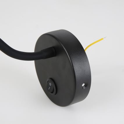 Brilagi - LED Гнучка настінна лампа з регулюванням яскравості MAYA 1xG9/4W/230V чорний/золотистий 2700-6500K Wi-Fi Tuya