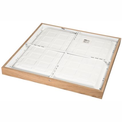 Brilagi - LED Koupelnové stropní svítidlo WOODY FRAME LED/50W/230V 60x60 cm IP44 dub