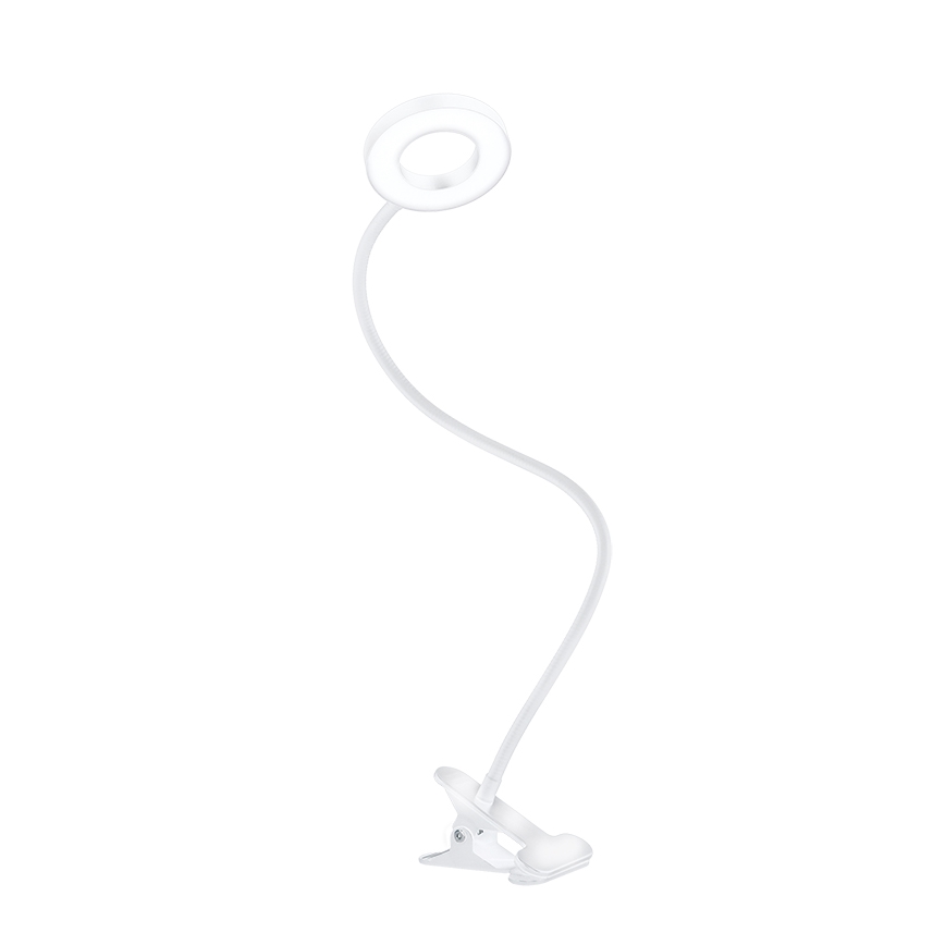 Brilagi - LED Лампа з затискачем та регулюванням яскравості ORBELA LED/8W/230V 3000/4000/5000K білий