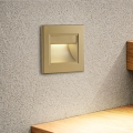 Brilagi - LED лестничный светильник STEP LIGHT LED/1,5W/230V IP44 золотой