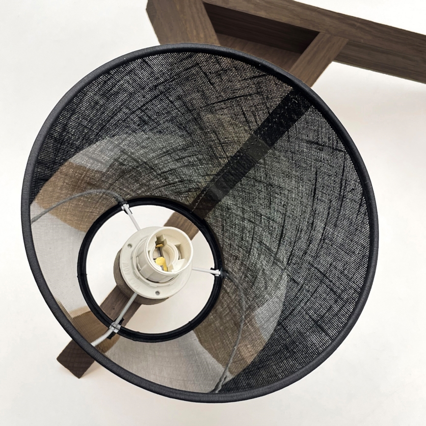 Brilagi - LED Накладна люстра ANTHONY 3xE14/40W/230V дуб горіх/чорний