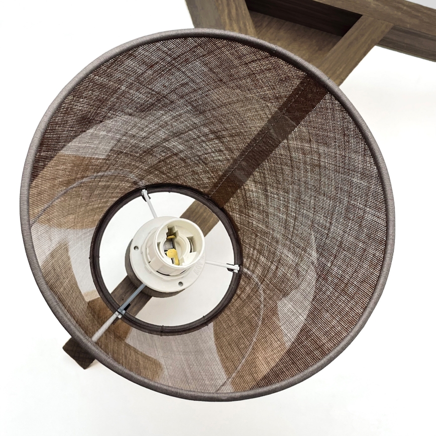 Brilagi - LED Накладна люстра ANTHONY 3xE14/40W/230V дуб горіх/коричневий