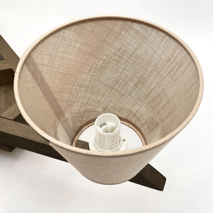 Brilagi - LED Накладна люстра ANTHONY 5xE14/40W/230V дуб горіх