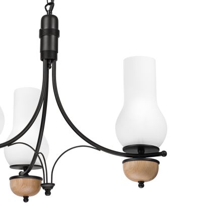 Brilagi - LED Люстра на цепи COTTAGE 3xE14/40W/230V бук/белый