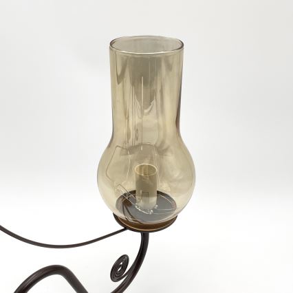 Brilagi - LED Люстра на цепи COTTAGE 3xE14/40W/230V коричневый