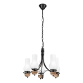 Brilagi - LED Люстра на цепи COTTAGE 5xE14/40W/230V бук/белый