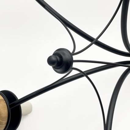 Brilagi - LED Люстра на цепи COTTAGE 5xE14/40W/230V бук/коричневый