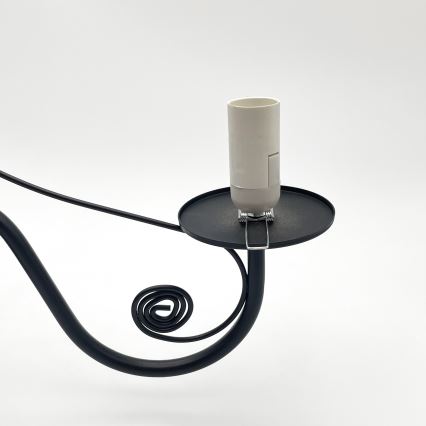 Brilagi - LED Люстра на цепи COTTAGE 5xE14/40W/230V черный/белый