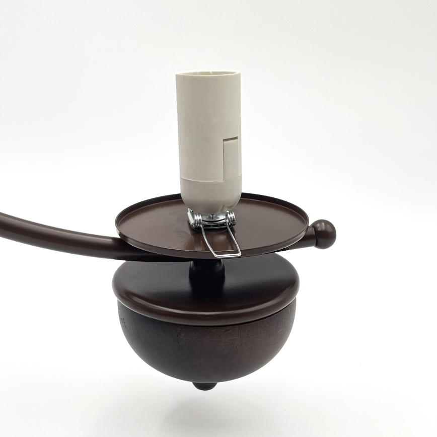 Brilagi - LED Люстра на цепи COTTAGE 5xE14/40W/230V дуб/коричневый