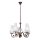 Brilagi - LED Люстра на цепи COTTAGE 5xE14/40W/230V коричневый/белый