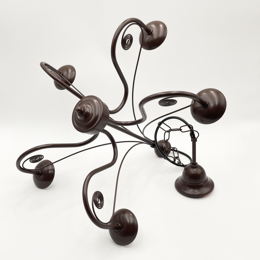 Brilagi - LED Люстра на цепи COTTAGE 5xG9/40W/230V коричневый/белый