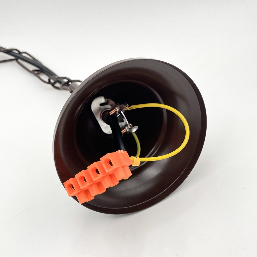 Brilagi - LED Люстра на цепи COTTAGE 5xG9/40W/230V коричневый/белый