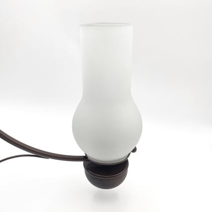 Brilagi - LED-люстра на ланцюгу COTTAGE 3xE14/40W/230V бук/коричневий/білий