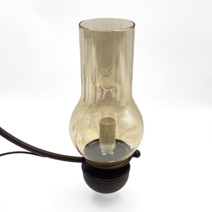 Brilagi - LED Люстра на ланцюгу COTTAGE 5xE14/40W/230V дуб/коричневий