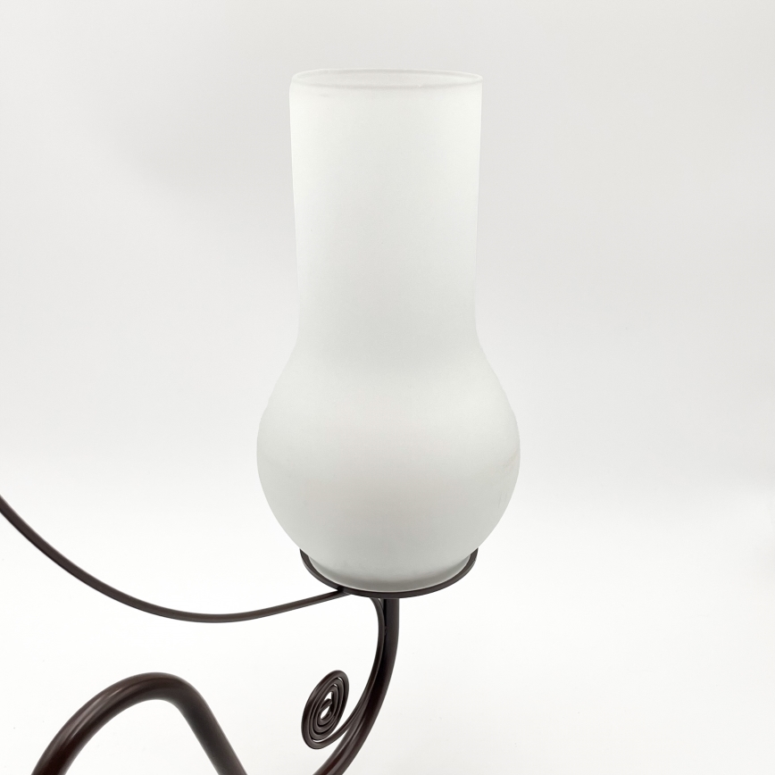 Brilagi - LED Люстра на ланцюгу COTTAGE 5xE14/40W/230V коричневий/білий