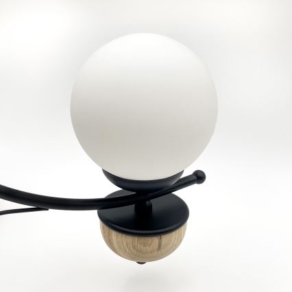 Brilagi - LED Люстра на ланцюгу COTTAGE 5xG9/40W/230V бук/білий
