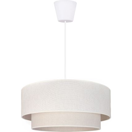 Brilagi - LED люстра на шнурі BOHO ECO 1xE27/10W/230V діаметр 40 см кремова