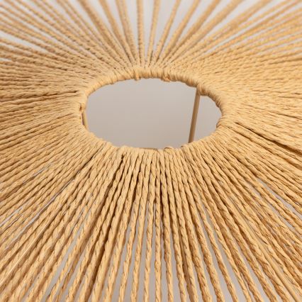 Брілагі - ЛЕД люстра на шнурі СЕРІА БОХО 1xE27/40W/230V Ø 90 см коричнева