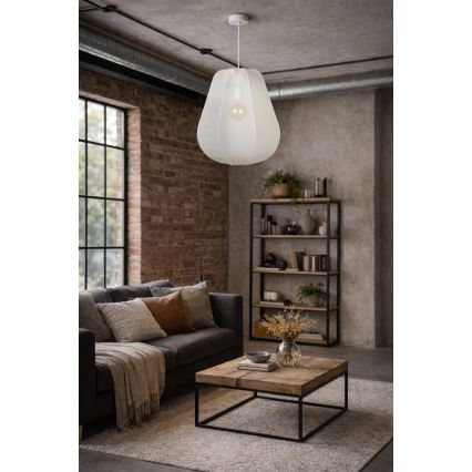 Brilagi - LED-люстра на тросе ARVEN 1xE27/8W/230V, диаметр 37 см, белая