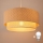 Brilagi-LED Люстра на тросе BOHO BOBO 1xE27/60W/230V, диаметр 40 см, в горошек, бежево-кремовая.